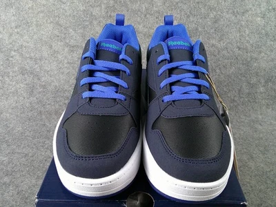 REEBOK ROYAL PRIME STEP N FLASH NIÑOS 5.5 EE. UU. NUEVO EN CAJA AZUL Foto 1 de 4