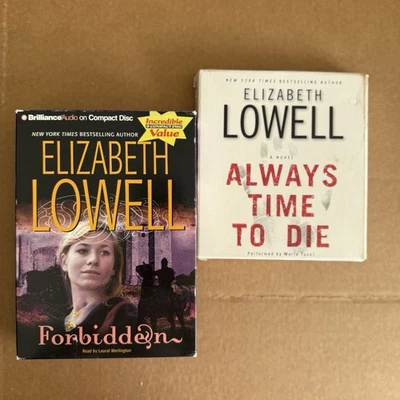 LOT OF 2 ELIZABETH LOWELL AUDIO BOOKS on CDs - Image 1 of 2
