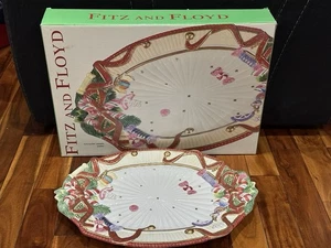 Fitz and Floyd Nutcracker Sweets Serving Platter Large 18" Essentials in Box - Picture 1 of 6