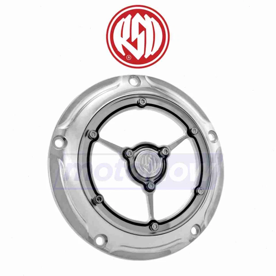 RSD Clarity Derby Cover for 2001-2006 Harley Davidson FLSTFI Fat Boy - Drive pt - Image 1 of 4