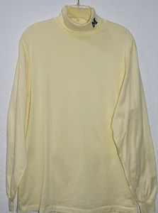 Michigan Wolverines Long Sleeve Turtleneck Made in USA Size LARGE Vintage 90s - Picture 1 of 17