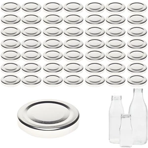 50 Ersatz-Deckel für Glasflaschen und kleine Einmachgläser 5cm / TO48 Twist-Off - Bild 1 von 4