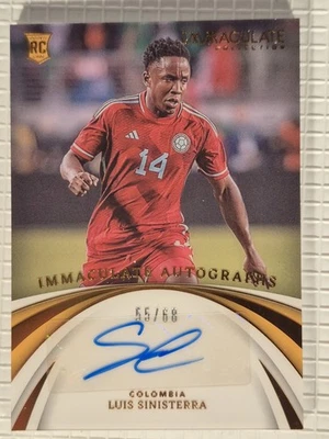 2022-23 Panini Immaculate Collection  Luis Sinisterra 55/68 RC - Image 1 of 2