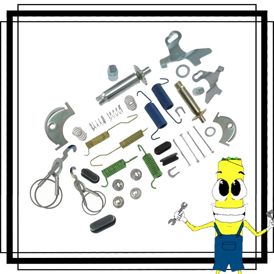 Complete Rear Brake Drum Hardware Kit for Ford F-100 Pickup Truck 80-83 10" Drum - Image 1 of 1