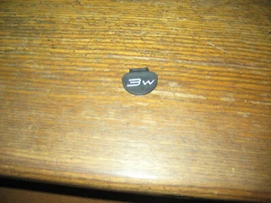 TOTALMENTE NUEVO Wilson Ping o Bridgestone etiqueta número negro fairway híbrido # etiqueta 3W - Imagen 1 de 2