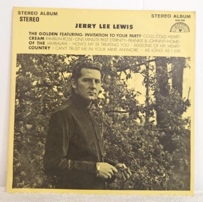 Jerry Lee Lewis ‎– The Golden Cream Of The Country - Sun  7" 33-RPM EP - EX/VG+ Foto 1 de 4