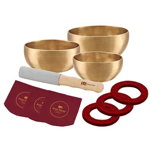 Meinl Sonic Energy SB-U-1500 Bronze Klangschalen Set Singing Bowl für Meditation - Picture 1 of 9