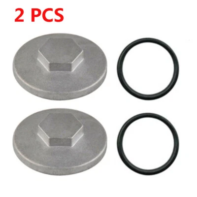 2X FRONT REAR DIFFERENTIAL GEAR OIL CAP For Honda Sportrax TRX300 FourTrax 250 Foto 1 de 4