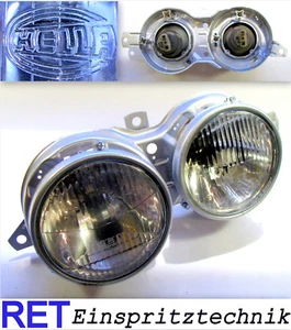 Scheinwerfer links Fahrerseite HELLA komplett BMW 323 i E 21 komplett & original - Bild 1 von 3