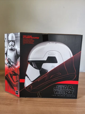 BRAND NEW Star Wars Black Series First Order STORMTROOPER HELMET PREMIUM Cover