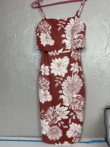 Maitai Women Floral Casual Dress Size Large - Picture 1 of 6