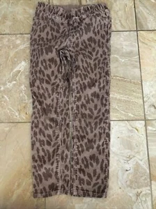 Baby Gap Toddler 5 Years Girls Leopard Animal Print Corduroy Pants  - Picture 1 of 2