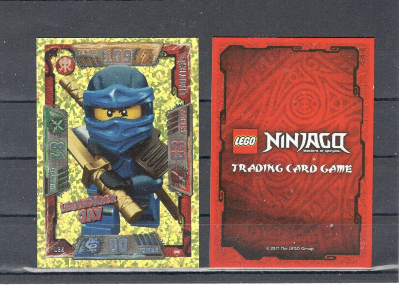 LEGO NINJAGO TRADING CARD LIMITIERTE KARTE SERIE 2 LE 2 LEGENDÄRER JAY. - Bild 1 von 1