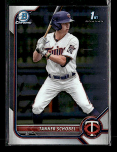 2022 Bowman Draft #BDC-28 Tanner Schobel Chrome