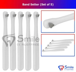 German Band Pusher Bite Sticks Band Seating 5 Pcs Dental Orthodontic Instruments - Picture 1 of 4