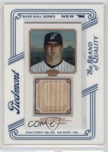 2010 Topps 206 Relics Mini Piedmont Framed Dan Uggla #TR-DU