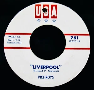 VICE-ROYS: Liverpool & Tonk~Surf Garage Rock 45~USA #761~Near Mint - Bild 1 von 2
