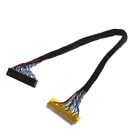 LVDS Cable FIX-30 Pin 2ch For 17-26inch LCD/LED Panel Controller 25cm
