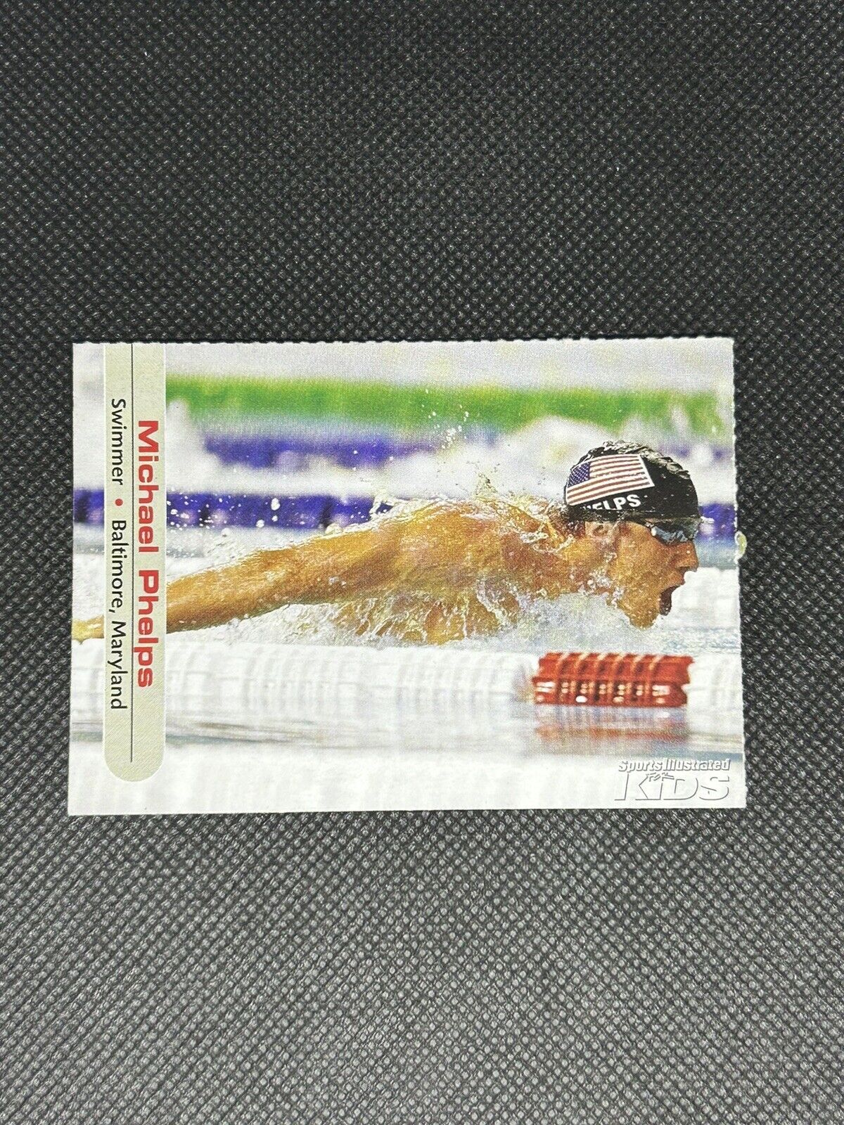 Michael Phelps Rookie Card 2004 Sports Illustrated For Kids Team USA #360 RARE🔥