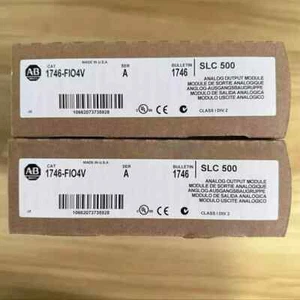 New Factory Sealed AB 1746-FIO4V SER A SLC 500 Analog Output Module 1746-FIO4V - Picture 1 of 3