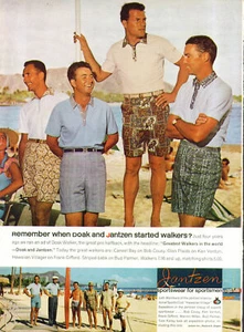 Bob Cousy Doak Walker Frank Gifford Bud Palmer Jantzen Sportswear ad 1961 - Picture 1 of 1