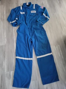 Workrite FR Mens Coveralls Size L 46 reg Flame Resistant Fire military CWU-27 - Picture 1 of 9