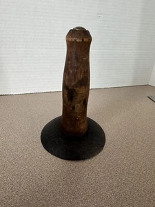 Antique Wood Handle Hog Scraper CS3R - Picture 1 of 4