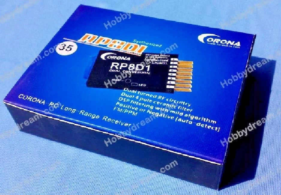 Empfänger Scan RP-8 DSP Deutsche Anleitung 8 Kanal 35Mhz oder 40MHZ Synthisizer - Bild 1 von 1