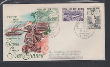 Papua New Guinea #284-86 (1969 Pacific Games set)  addressed cachet FDC (#1)