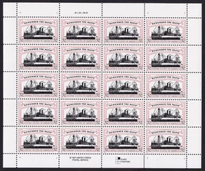 Scott #3192 Remember the Maine (Spanish War) Full Sheet of 20 Stamps - MNH - Picture 1 of 1