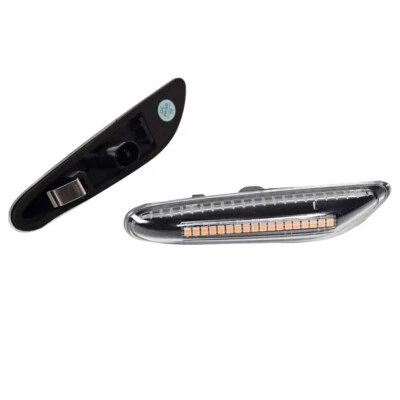 Dynamique LED Ambre Clignotant Repetiteur claire Pour BMW E90 E91 E92 E93 E46 MS - Bild 1 von 4