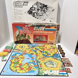 G.I. Joe - A Real American Hero Adventure Board Game 1982 100% Complete Vintage - Picture 1 of 11