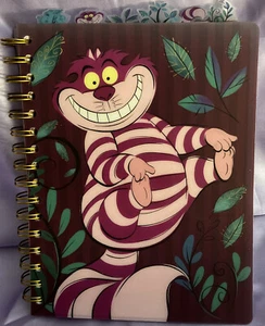 Disney Alicia en el País de las Maravillas Gato de Cheshire Cuaderno Cuaderno Papelería NUEVO - Imagen 1 de 10