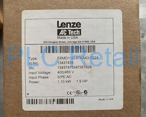 New Lenze ESMD112L4TXAXX1G24 frequency converter By DHL Expedited Shipping - Picture 1 of 4