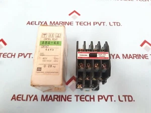 Toshiba A8A-44 (4A4B) Control Relay 220V-3A 440V-1A - Picture 1 of 6