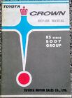 Toyota Crown Repair Manual RS Series Body Group