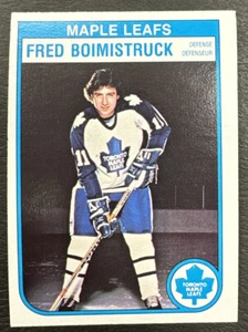 1982-83 O-Pee-Chee OPC Hockey - #318 Fred Boimistruck RC - Toronto Maple Leafs - Picture 1 of 2