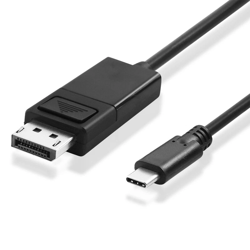 1m DisplayPort Kabel DP Stecker auf USB-C für PC Monitor Computer Laptop MacBook - Bild 1 von 3