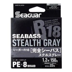 [KUREHA] Línea de pesca Seaguar R18 SEABASS STEALTH GRIS KU-21 - Imagen 1 de 1