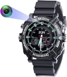 Orologio da polso con telecamera MICRO SPIA HD Video Recorder AUDIO VIDEO 32GB - Foto 1 di 7