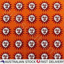 Orange Sunshine - LSD Blotter Art  (10 x 10 sheet)