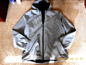 Men's, Marc Anthony Luxury, windbreaker, Grey, mesh lined Jacket Size XL - Picture 1 of 4