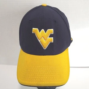 West Virginia NCAA Fitted Cap~Size Adult Medium/Large~New Era~Embroidered Logo - Picture 1 of 8