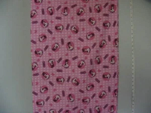 Cheater Quilt Top Material By The Yard,CFL8,Flannel,"High School Musical-I Heart - Picture 1 of 1
