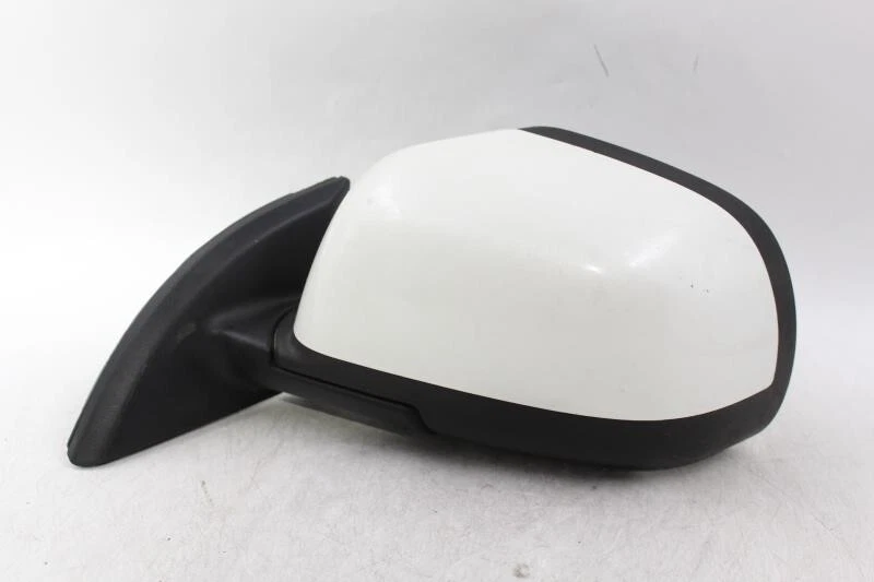 Left Driver Side White Door Mirror Power Fits 2011-2012 NISSAN LEAF OEM #27765 - Image 1 of 4