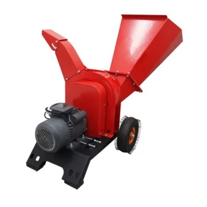 Powered 220V Hand Pushed Wood Crusher/Branch Crusher Wood Chipper/Shredder 4.1HP - Picture 1 of 24