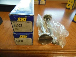 4 SBi 01237 Exhaust Valves For Some 70's Ford & Mercury 5.8L 351 Windsor Apps. - Picture 1 of 1