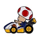 Super Mario Bros. Mario Cart Video Game Toad Figure Metal Enamel Pin NEW