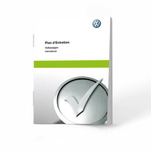 VW Volkswagen français Carnet d'entretien 23 modèles