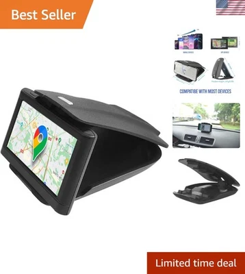 Versátil soporte para teléfono de automóvil - diseño antideslizante para una experiencia de conducción segura Foto 1 de 4